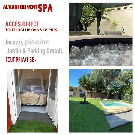 Avec Jacuzzi Y Piscina * Каркассонн